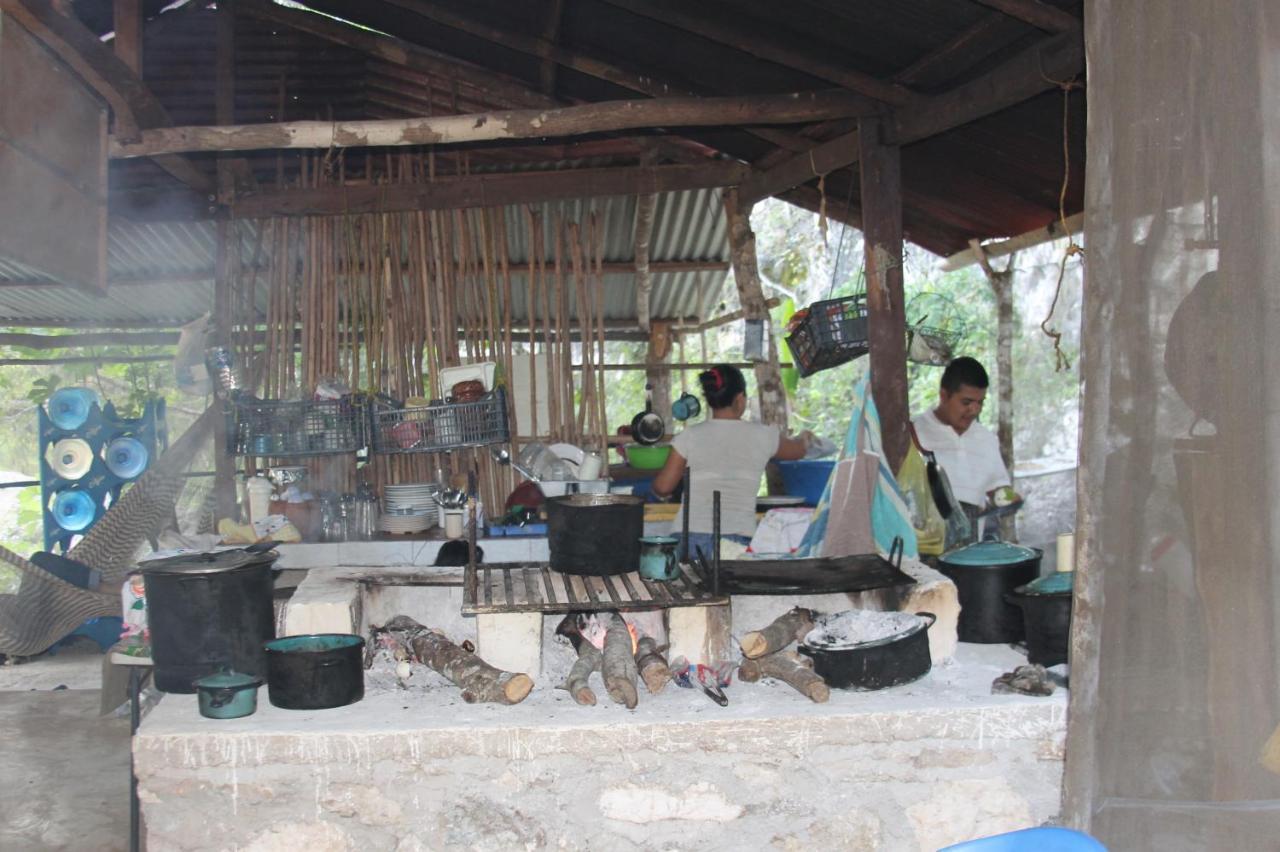 Campamento Yaax Che En Calakmul Conhuas ภายนอก รูปภาพ